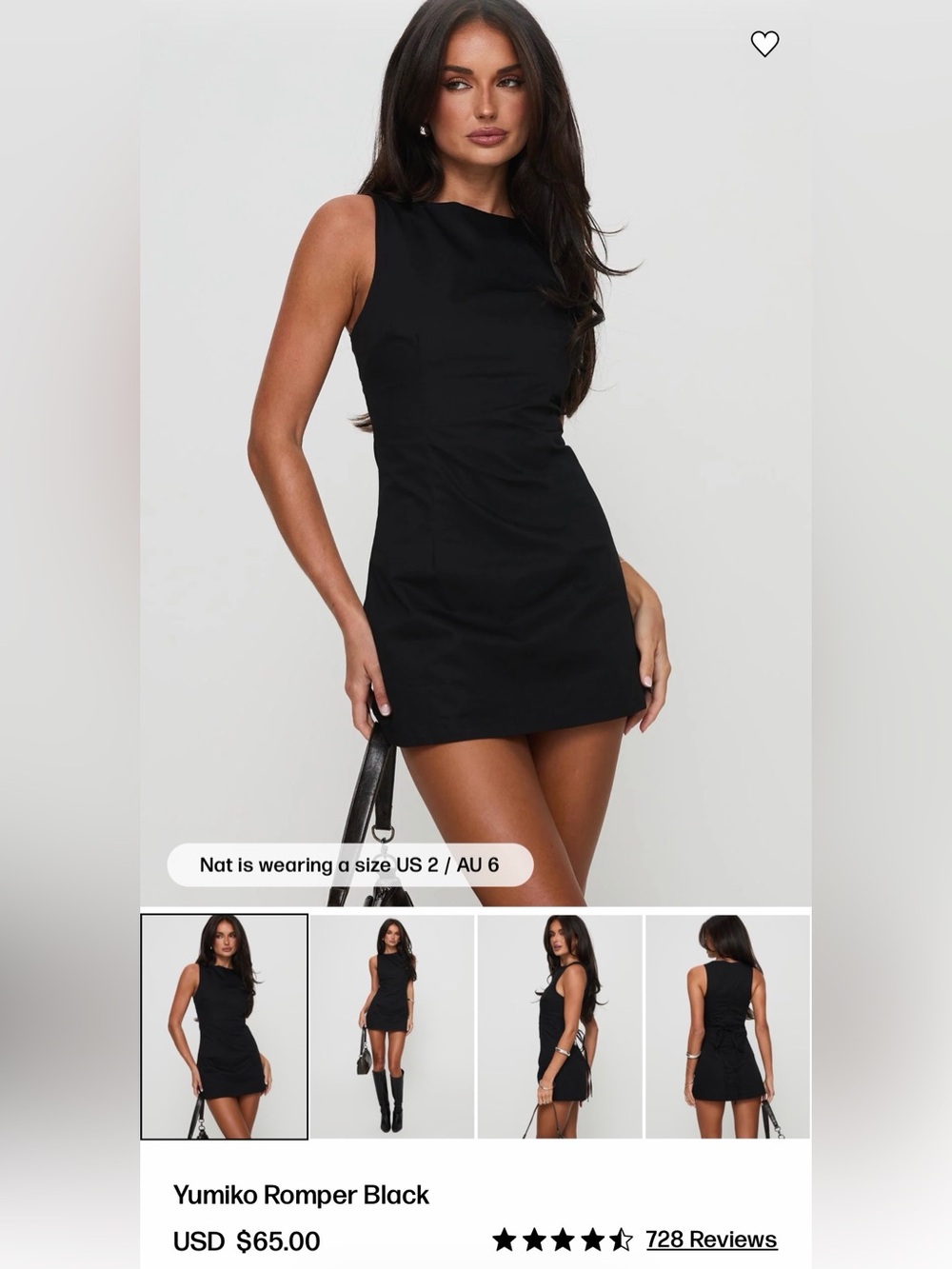 Yumiko Romper Dress